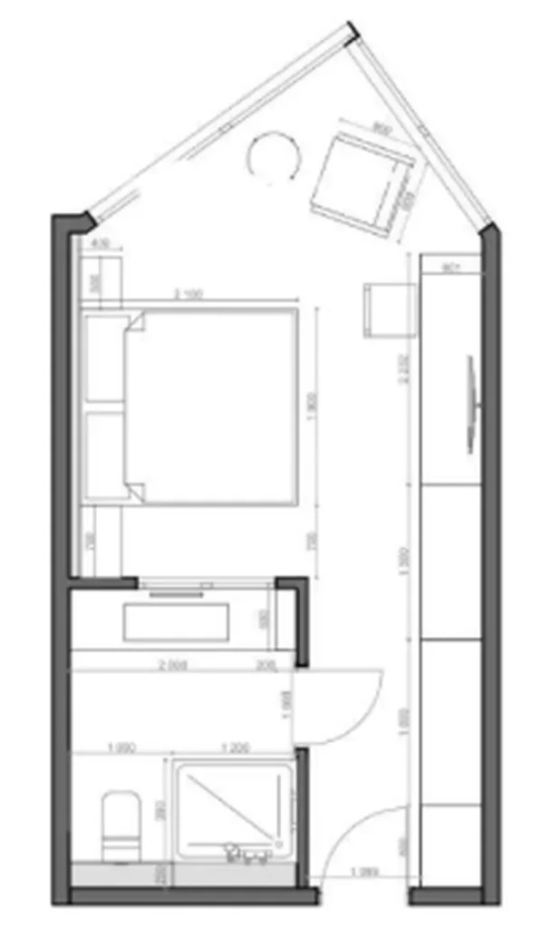 Cozy Jungle-View Studio 30 м² in