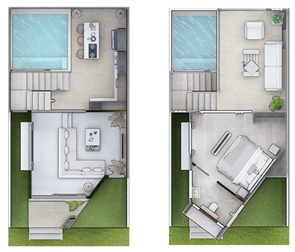 Private Pool Bungalow in Uluwatu 88 m² in