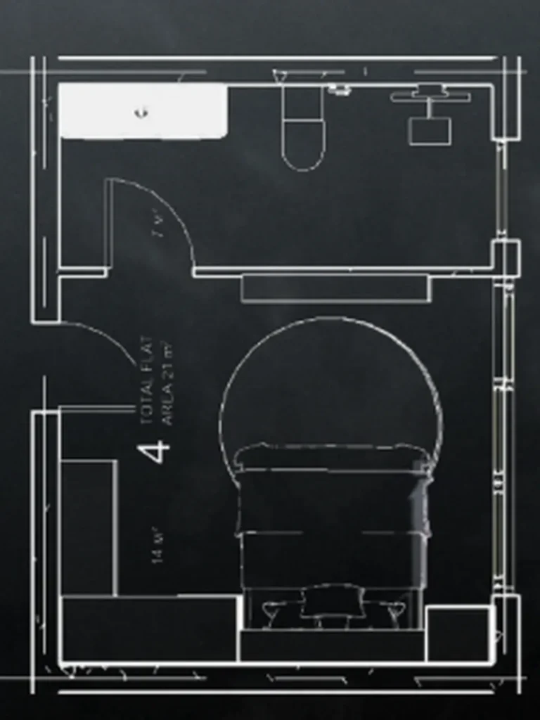 Expansive Balcony Wellness Studio 57.79 m² in