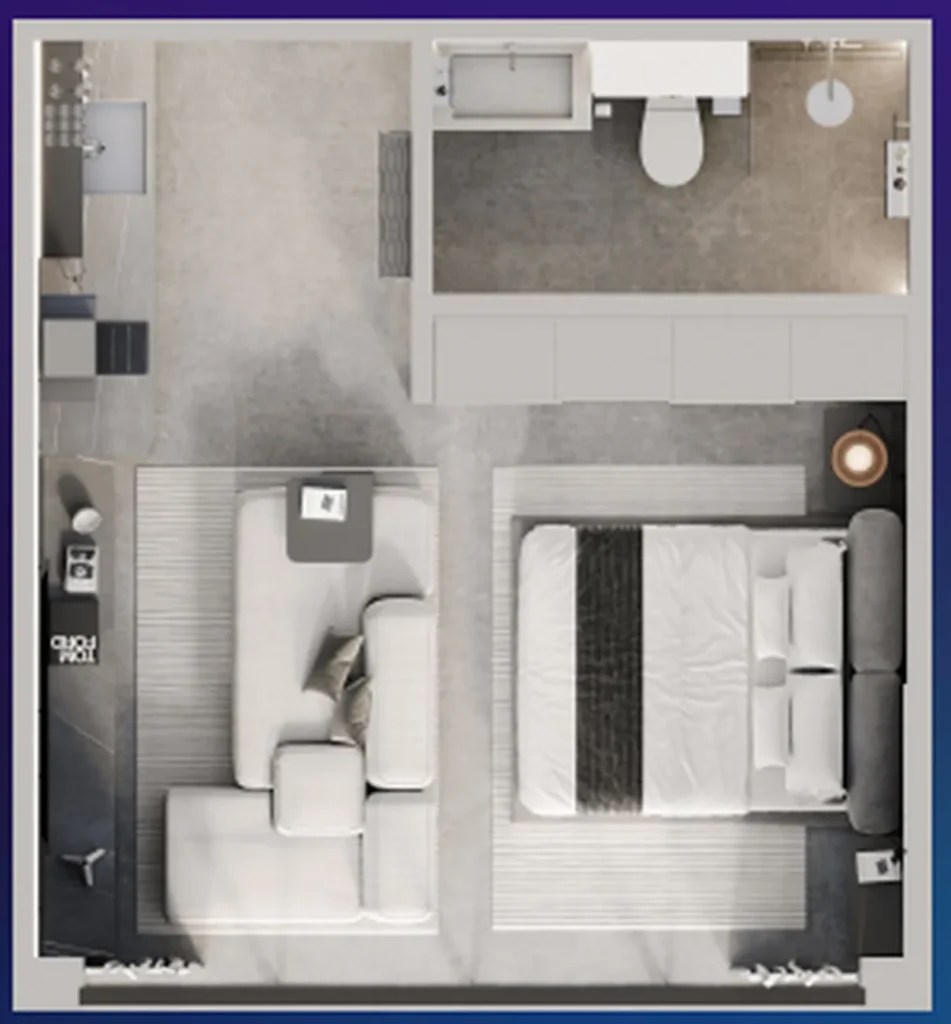 Acogedor estudio de 38 m² en