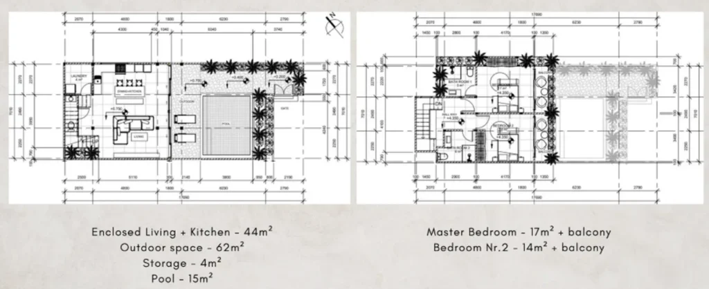 Elegante chalet de dos plantas con piscina, de 130 m², en