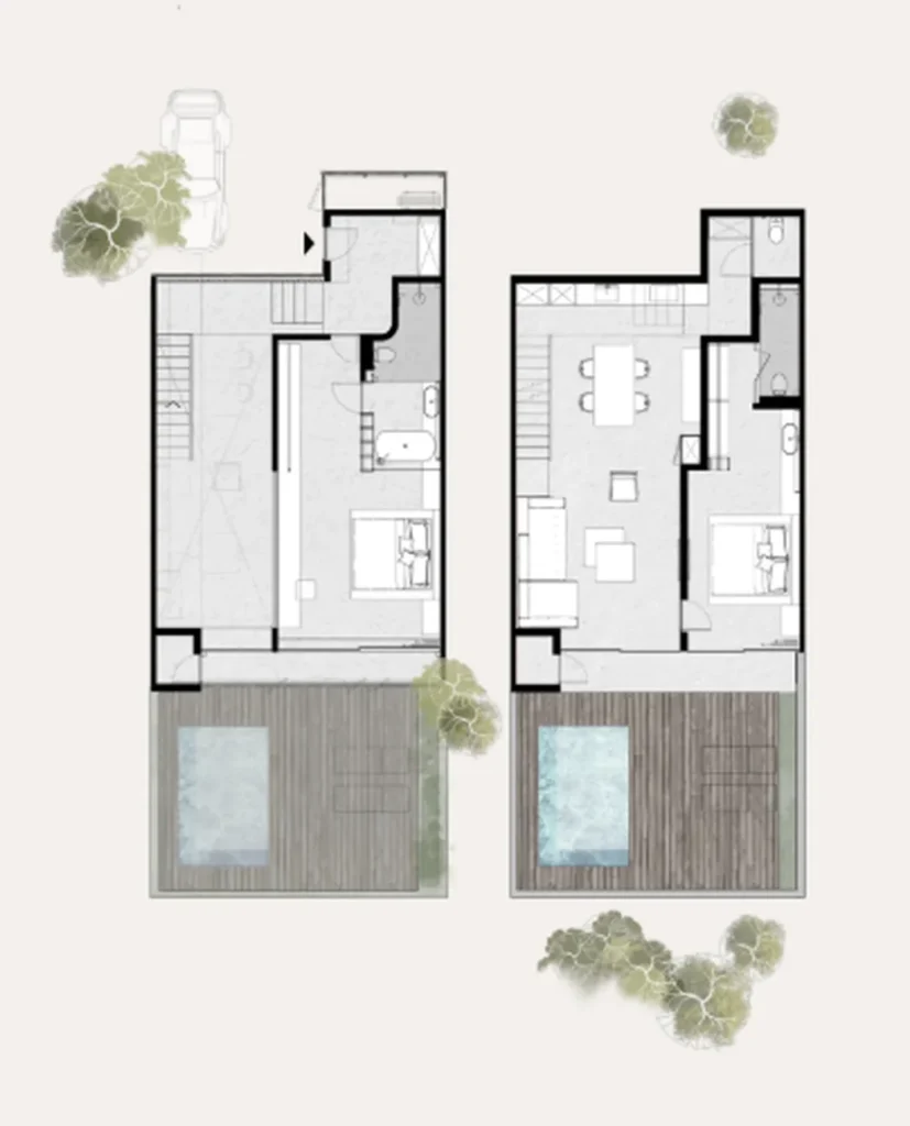 Split-Level Villa with Garden and Pool 153 m² in