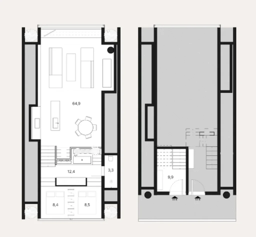 Grand Penthous-Level 1-Bedroom with Ocean Views 142.7 m² in