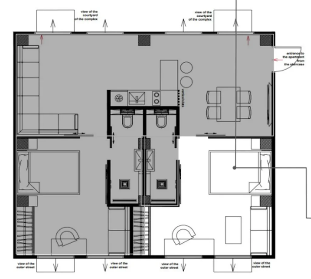 Estudio elegante en la tranquila localidad de Ungasan, de 26 m² en