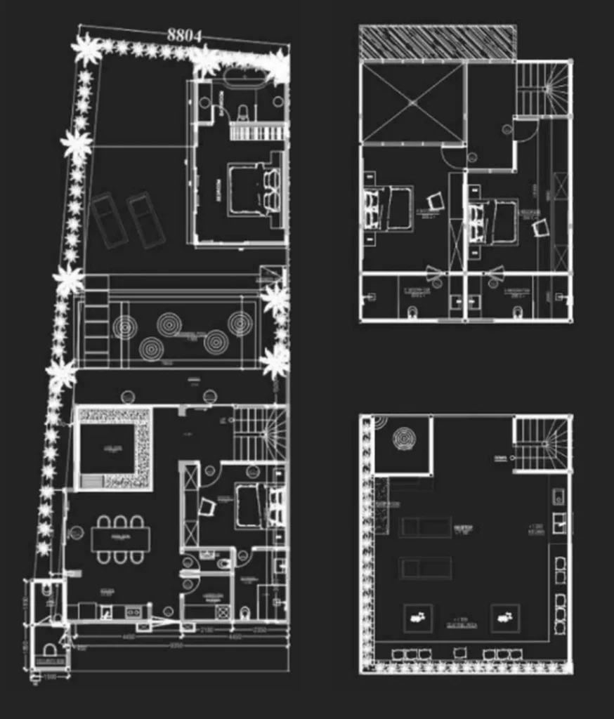 Просторная вилла с 4 спальнями и террасой на крыше площадью 307 м² в