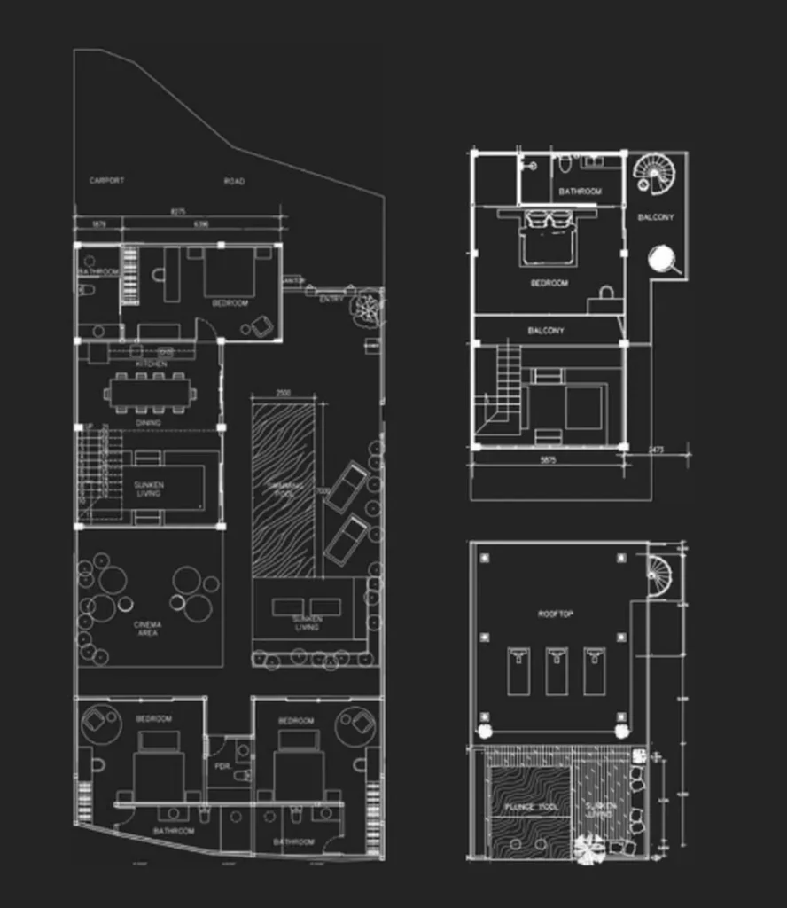 Современная вилла с 2 спальнями и бассейном 235 м² в