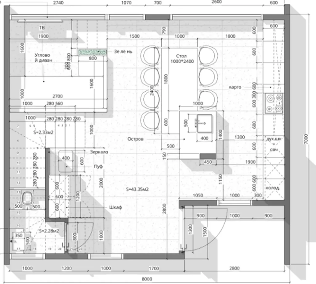 Умиротворённая вилла с 3 спальнями в Чемаги, площадью 228 м² в