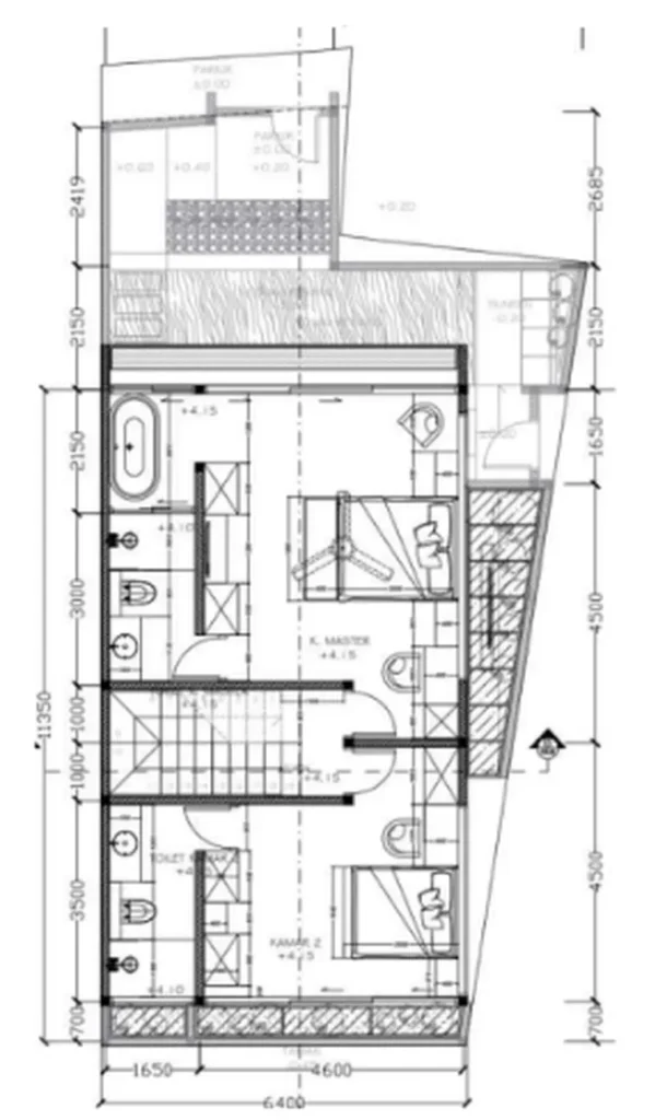 Amplia villa con piscina de 3 dormitorios y 184,72 m² en