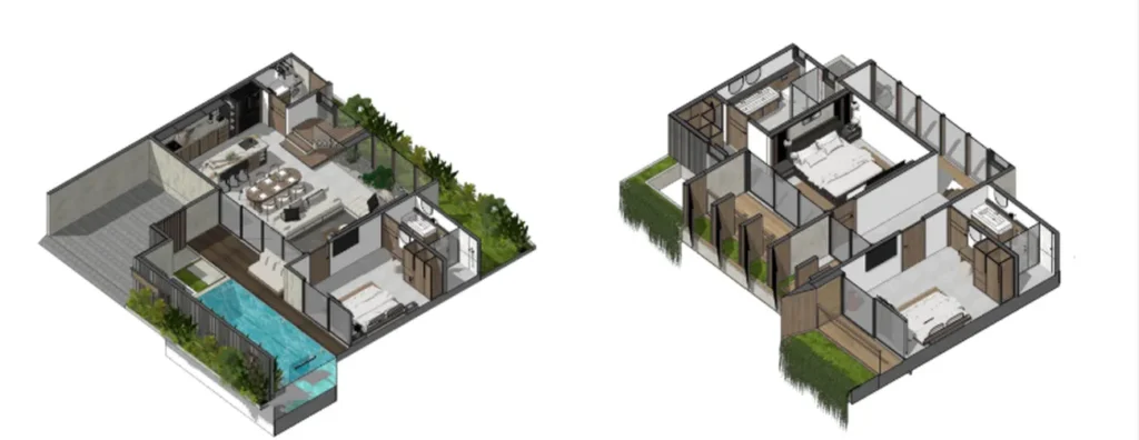 Elegante chalet de 3 dormitorios con piscina, de 166 m², en