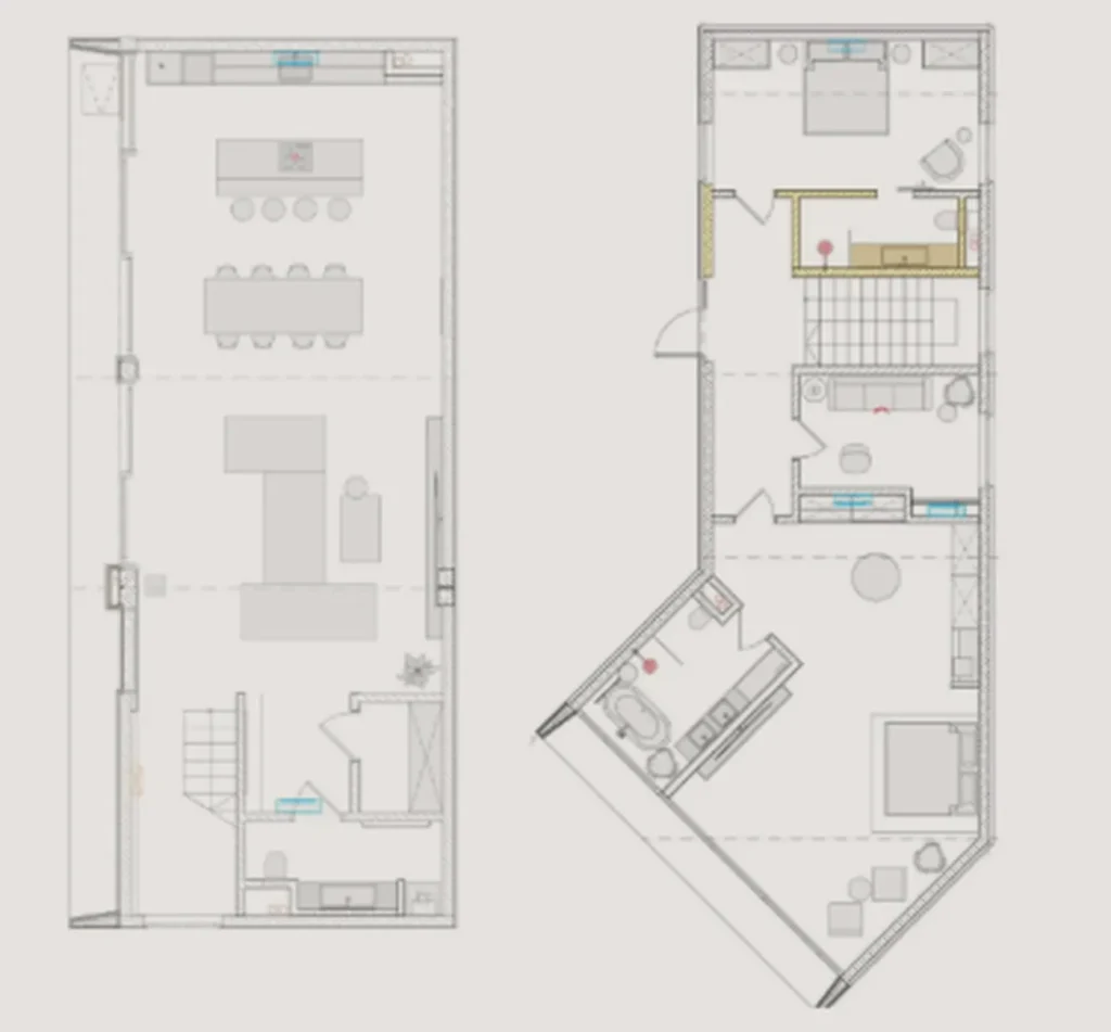Spacious Two-Bedroom Townhouse in Central 182 m² in