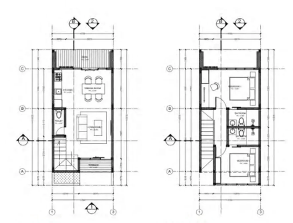 Contemporary 2‑Bed Villa with Private Pool 80 m² in