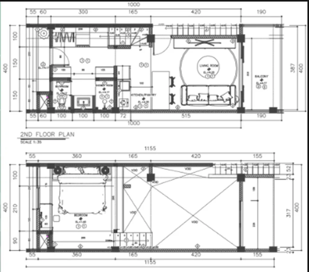 Elegante loft de 1 dormitorio con piscina tipo resort, de 70 m², en