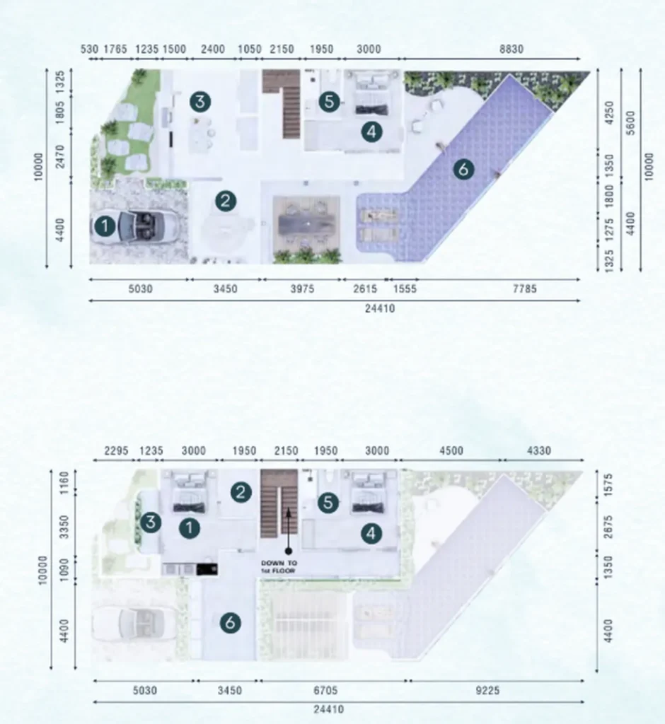 Expansive 3‑Bedroom Villa with Infinity Pool 194 m² in