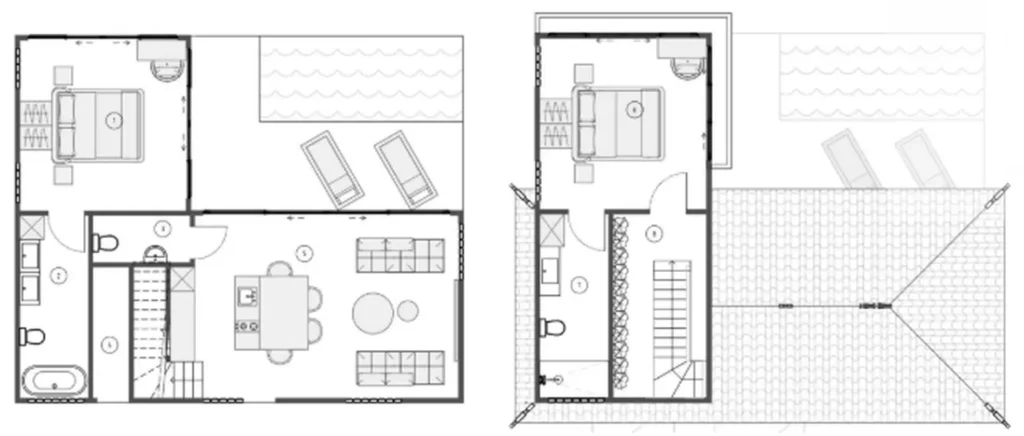 Tropical Two-Story Villa with Pool 100 m² in