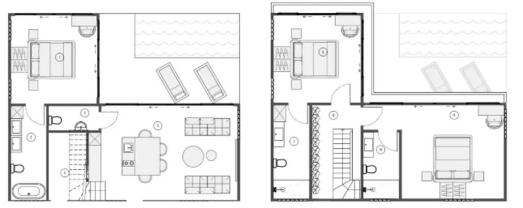 Tropical Two-Story Villa with Pool 100 m² in