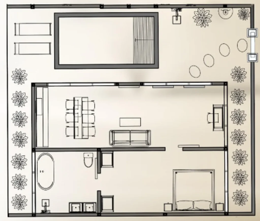 Просторная двухэтажная вилла с бассейном 170 м² в