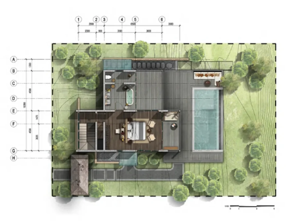 Generous Private Pool Family Villa 252.6 m² in