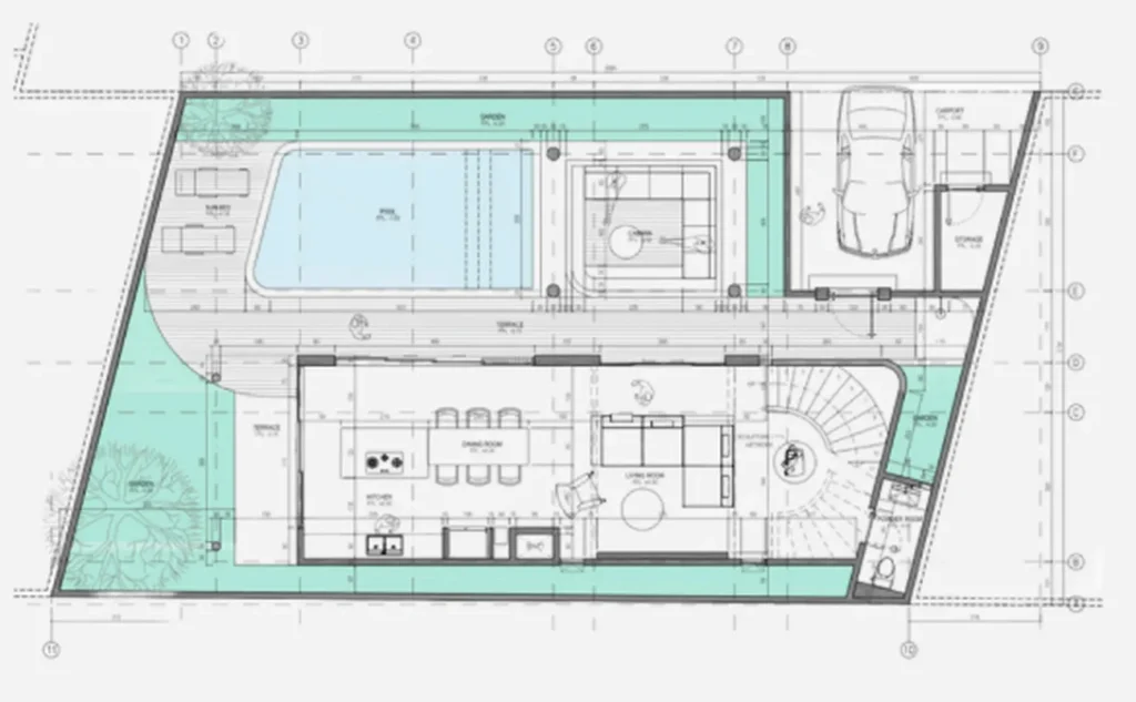 Sprawling Two-Story Uluwatu Villa 249.8 m² in