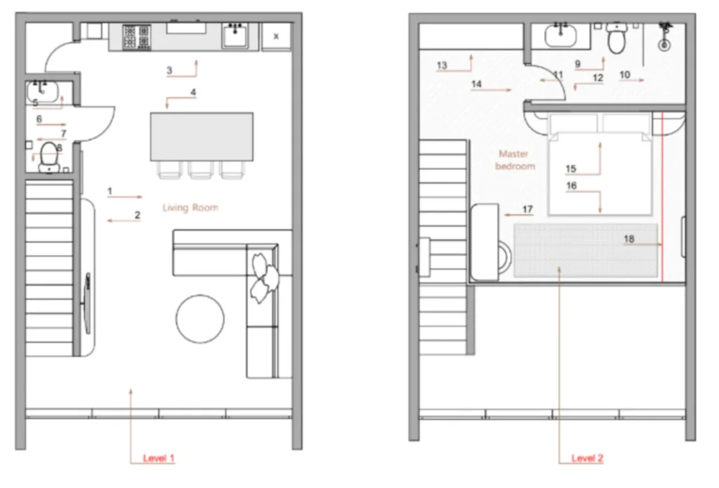 Chic One-Bedroom Townhouse with Pool 76.16 m² in
