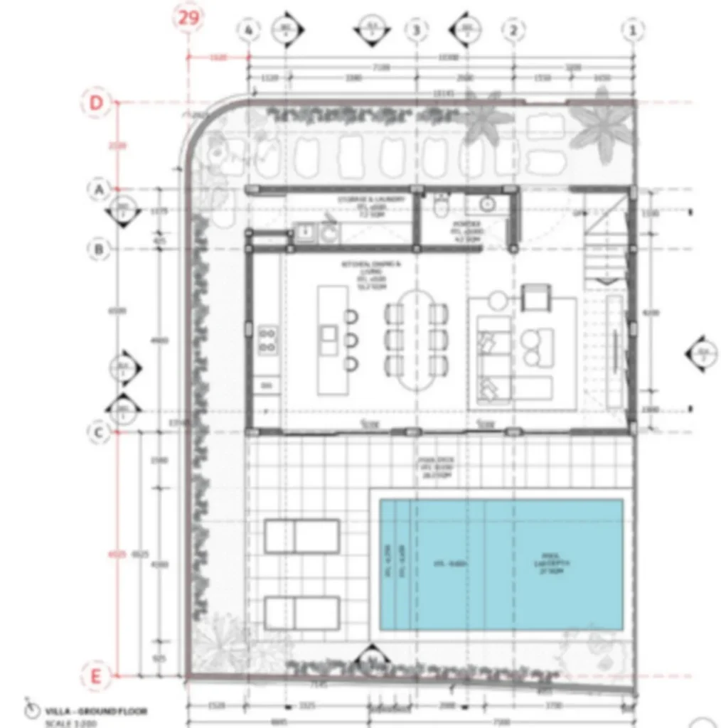 Expansive Two-Bedroom Villa with Pool 249.1 m² in