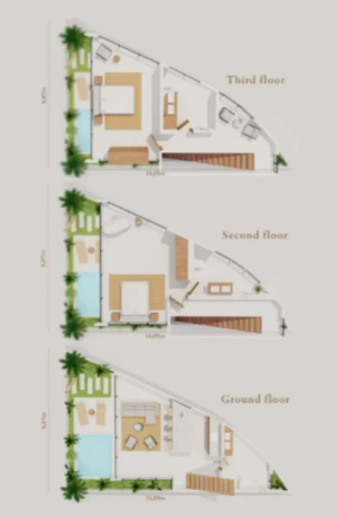 Elegant 2-Bedroom Pool Villa 170.61 m² in