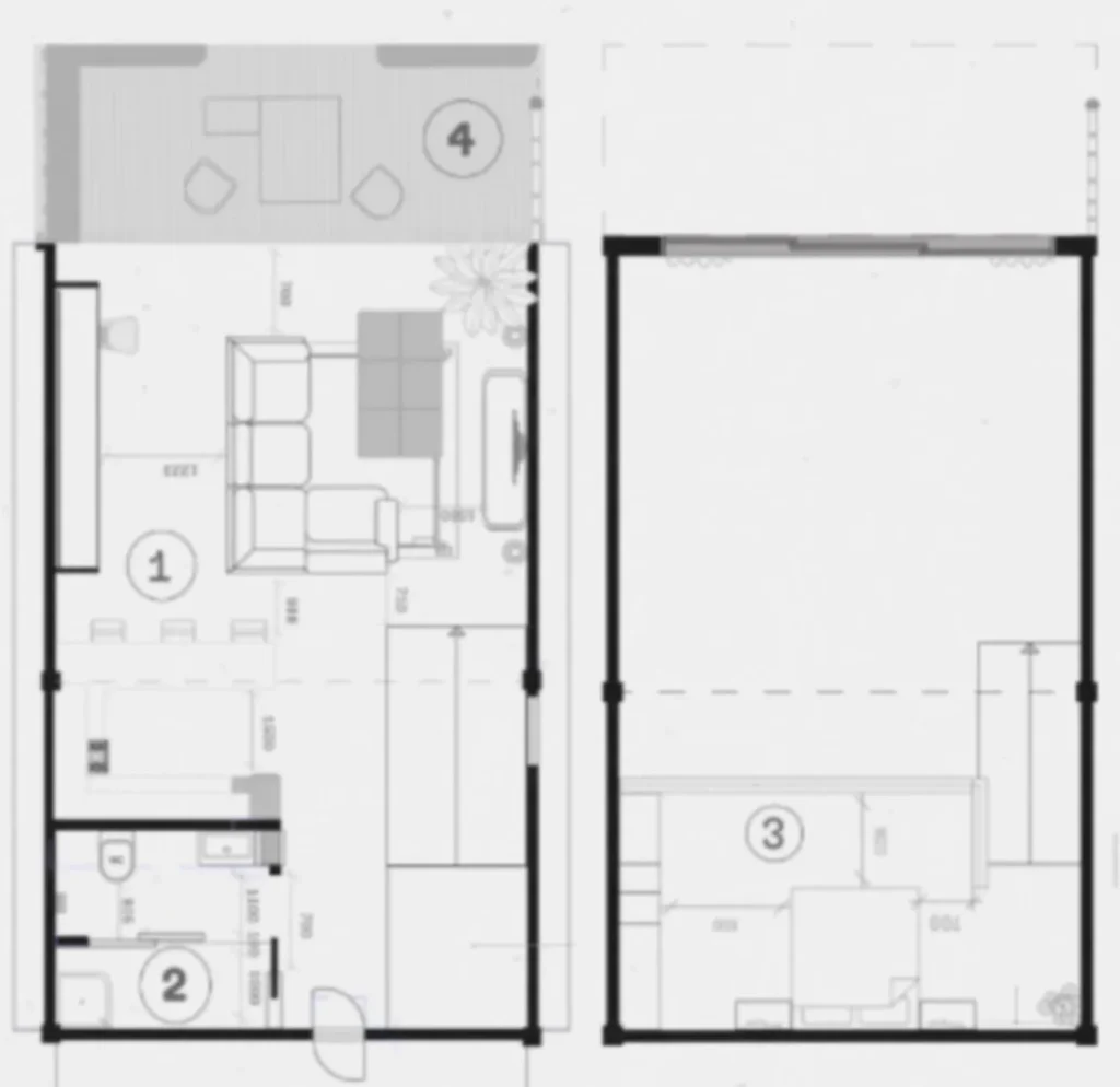 Trendy 1-Bedroom Loft Retreat 75 m² in