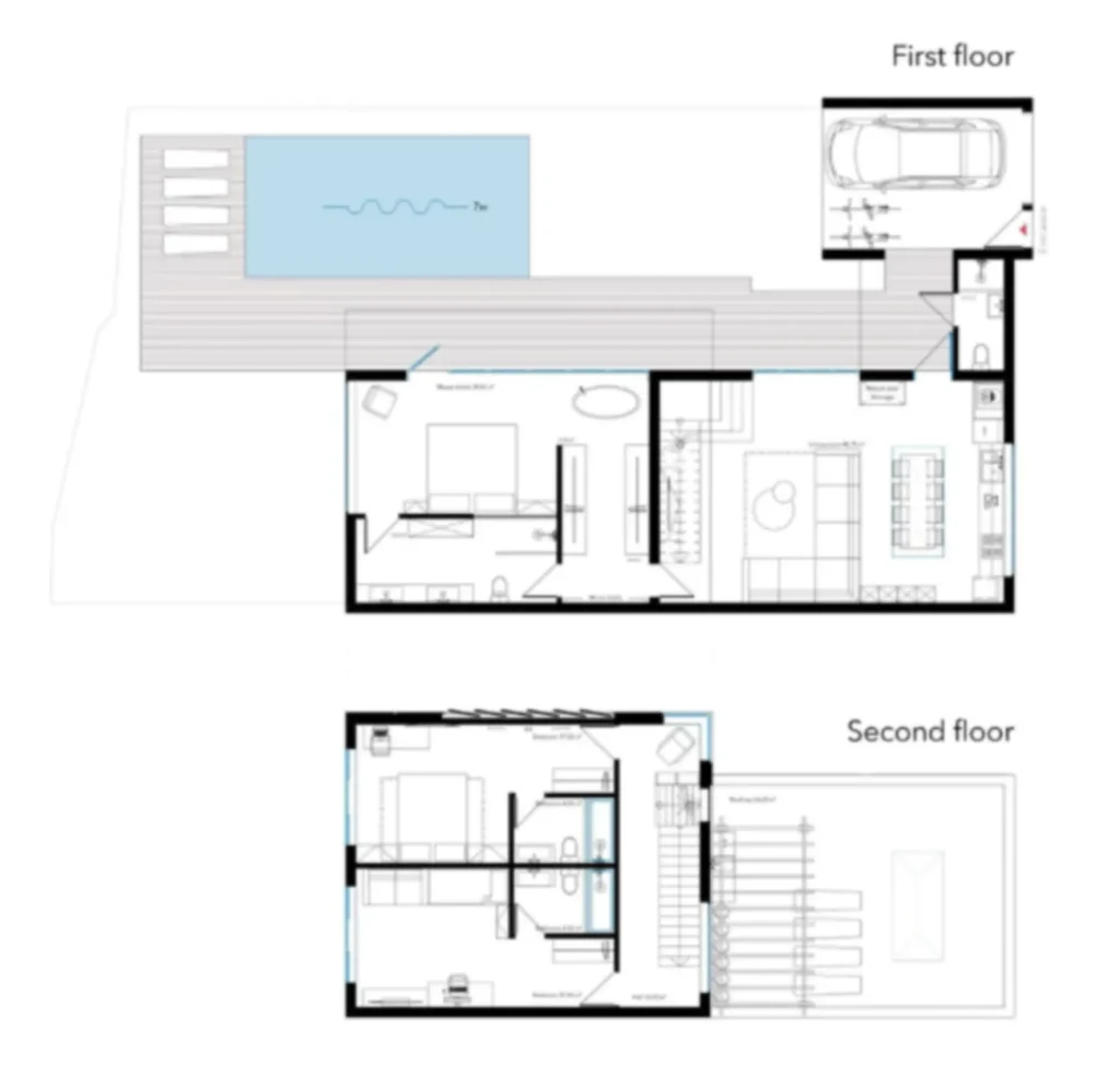 Lujosa villa en la azotea de 3 dormitorios y 233,78 m² en